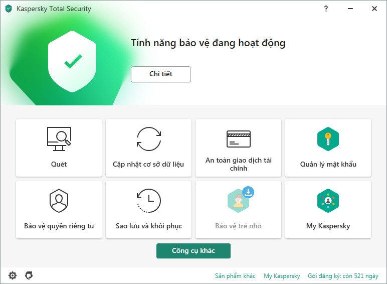 Bán Key Kaspersky Total Security Giá Rẻ