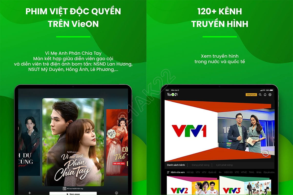 Key VieON VIP Giá Rẻ