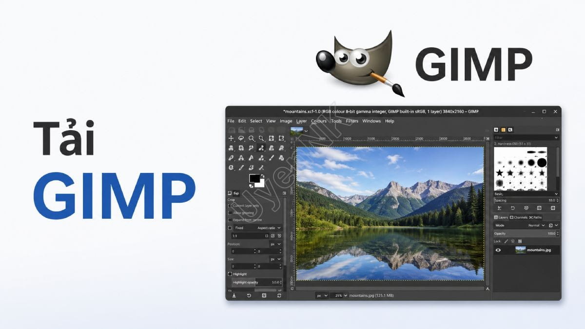 Tải GIMP - Phần Mềm Chỉnh Sửa Ảnh Thay Thế Photoshop 1 Tải GIMP - Phần Mềm Chỉnh Sửa Ảnh Thay Thế Photoshop