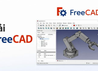 Tải FreeCAD – Phần Mềm Thiết Kế CAD 3D Thay Thế AutoCAD Tải FreeCAD – Phần Mềm Thiết Kế CAD 3D