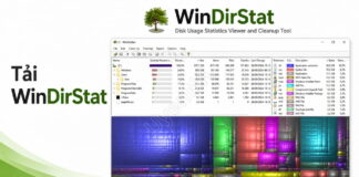 Tải WinDirStat – Phần Mềm Phân Tích Dung Lượng Ổ Cứng WinDirStat - Phần Mềm Phân Tích Dung Lượng Ổ Cứng