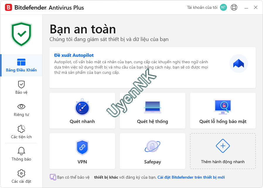 Key Bitdefender Antivirus Plus Giá Rẻ